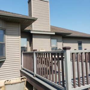 Deck Cleaning in Stoughton Wisconsin