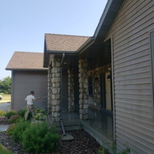Low Pressure Exterior Soft Washing in Stoughton WI